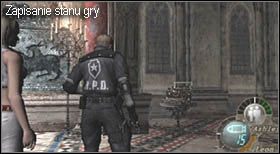Po wyłączeniu się filmiku jedna z dróg zostanie zagrodzona ścianą - Castle (3-1) - ślepy więzień | Solucja Resident Evil 4 - Resident Evil 4 - PC - poradnik do gry