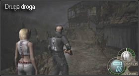 Teraz możesz znów wrócić się do miejsca przy kładce (rozstaje dróg) i wybrać ścieżkę na lewo - Village (2-3) - kolejka górska | Solucja Resident Evil 4 - Resident Evil 4 - PC - poradnik do gry