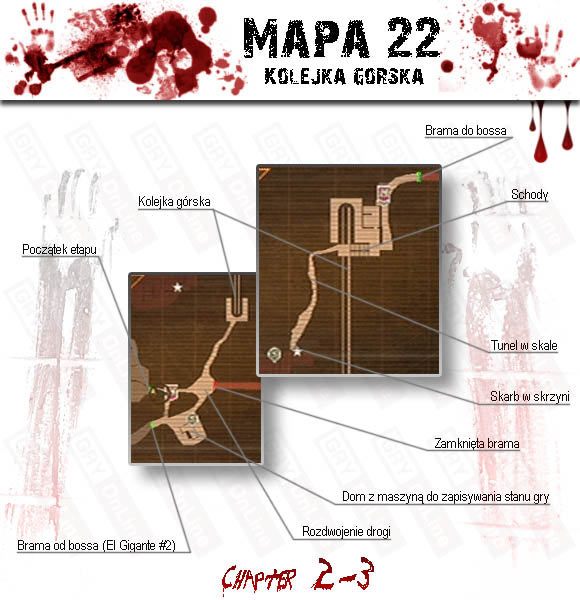 1 - Village (2-3) - kolejka górska | Solucja Resident Evil 4 - Resident Evil 4 - PC - poradnik do gry
