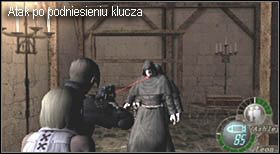 8 - Castle (3-1) - kolejne spotkanie Luisa | Solucja Resident Evil 4 - Resident Evil 4 - PC - poradnik do gry