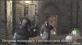4 - Castle (3-1) - kolejne spotkanie Luisa | Solucja Resident Evil 4 - Resident Evil 4 - PC - poradnik do gry