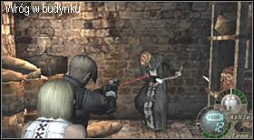 Wejdź na początek mostu, na który wcześniej zabraniałem wchodzenia - Castle (3-1) - katapulty | Solucja Resident Evil 4 - Resident Evil 4 - PC - poradnik do gry
