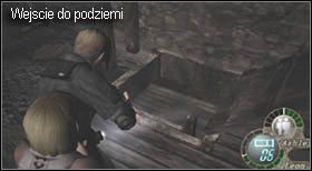 Dzięki temu dotrzesz do miejsca, w którym stać będą dwie beczki, a w jednej z nich znajduje się skarb - Village (2-3) - arena | Solucja Resident Evil 4 - Resident Evil 4 - PC - poradnik do gry