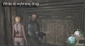 Gdy podejmiesz decyzję udaj się do drzwi za otwartą bramą - Village (2-3) - rozdwojenie dróg | Solucja Resident Evil 4 - Resident Evil 4 - PC - poradnik do gry