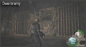Kawałek za sprzedawcą znajduje się mała szopa (mapa), znajdziesz w niej dokument opisujący rozwidlenie dróg oraz maszyna zapisująca stan gry - skorzystaj z niej - Village (2-3) - rozdwojenie dróg | Solucja Resident Evil 4 - Resident Evil 4 - PC - poradnik do gry
