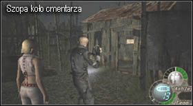 Ten się zapali i zjedzie na dół taranując ich - Village (2-2) - eskorta Ashley | Solucja Resident Evil 4 - Resident Evil 4 - PC - poradnik do gry