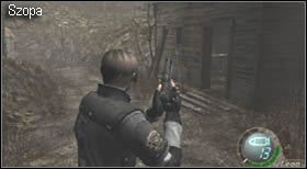 Po drodze przechodzić będziesz pod drzewem, na którym znajduje się gniazdo - Village (1-3) - jezioro | Solucja Resident Evil 4 - Resident Evil 4 - PC - poradnik do gry