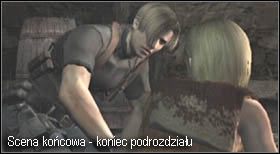 Po zakończonym filmiku pojawi się ekran kończący aktualny podrozdział, oraz możliwość zapisania stanu gry, skorzystaj z tego - Village (2-1) - kościół i spotkanie Ashley | Solucja Resident Evil 4 - Resident Evil 4 - PC - poradnik do gry