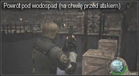 zamknięcie się śluzy i skierowanie rzeki na inny tor - Village (2-1) - wodospad | Solucja Resident Evil 4 - Resident Evil 4 - PC - poradnik do gry