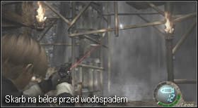 Teraz skieruj się w stronę wodospadu - Village (2-1) - wodospad | Solucja Resident Evil 4 - Resident Evil 4 - PC - poradnik do gry
