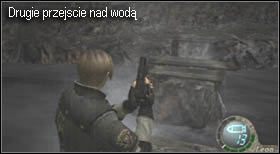 Przejdź ścieżką do końca i znów udaj się na drugą stronę rzeki - Village (2-1) - wodospad | Solucja Resident Evil 4 - Resident Evil 4 - PC - poradnik do gry
