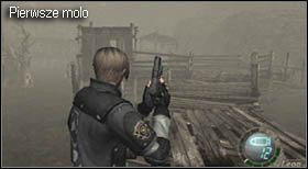 Obok wejścia na deski, blisko wody, leżeć będzie granat - Village (1-3) - moczary | Solucja Resident Evil 4 - Resident Evil 4 - PC - poradnik do gry