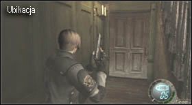 Przejdź nim do końca i zejdź po schodach na dół - Village (1-3) - normalny dom | Solucja Resident Evil 4 - Resident Evil 4 - PC - poradnik do gry