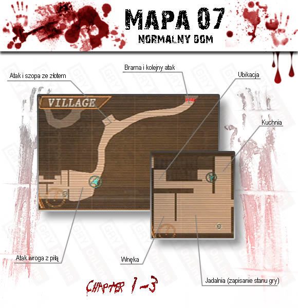 1 - Village (1-3) - normalny dom | Solucja Resident Evil 4 - Resident Evil 4 - PC - poradnik do gry