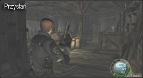 Zeskocz z podwyższenia i pójdź przed siebie (leżeć tam będzie amunicja ) - Village (1-3) - arena bez walki | Solucja Resident Evil 4 - Resident Evil 4 - PC - poradnik do gry