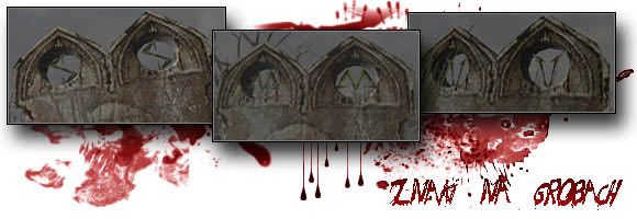 Nieco dalej znajduje się łamigłówka, której rozwiązanie gra wynagradza skarbem (drogocennym kamieniem) - Village (1-3) - cmentarz | Solucja Resident Evil 4 - Resident Evil 4 - PC - poradnik do gry