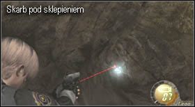 Strąć je oraz skarb na ziemię i pozbieraj, poczym udaj się w dalszą drogę - Village (1-3) - podziemny tunel | Solucja Resident Evil 4 - Resident Evil 4 - PC - poradnik do gry