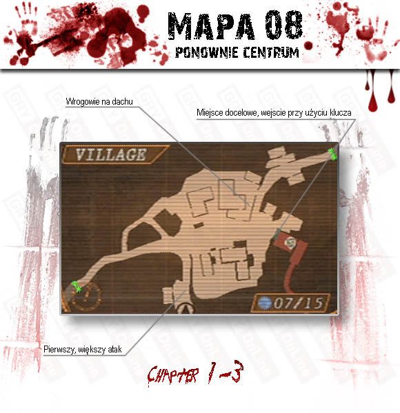 1 - Village (1-3) - ponownie centrum | Solucja Resident Evil 4 - Resident Evil 4 - PC - poradnik do gry