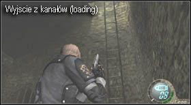 Wchodząc po drabinie w kierunku światła uaktywnisz loading - Village (1-2) - ryby w kanałach | Solucja Resident Evil 4 - Resident Evil 4 - PC - poradnik do gry