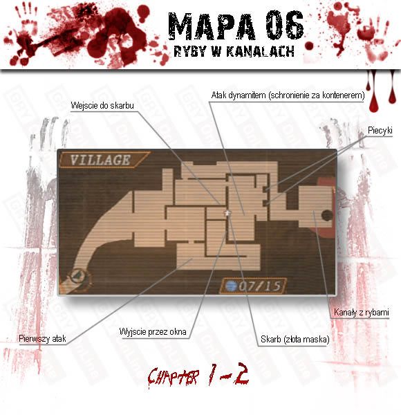 1 - Village (1-2) - ryby w kanałach | Solucja Resident Evil 4 - Resident Evil 4 - PC - poradnik do gry