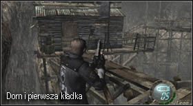 Stąd wejdź na basztę, a tam poczekaj na oponentów - Village (1-2) - pierwszy handlarz | Solucja Resident Evil 4 - Resident Evil 4 - PC - poradnik do gry