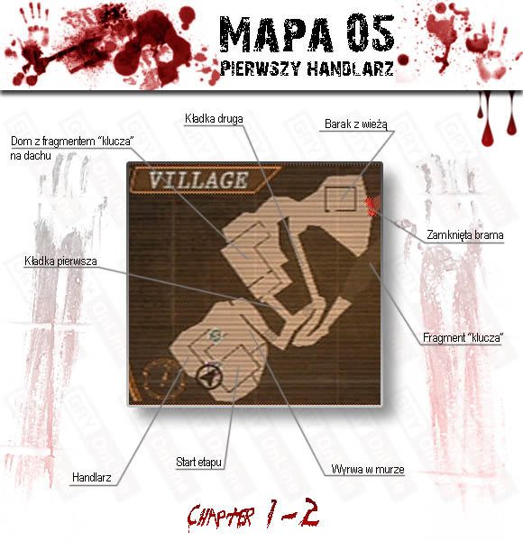 1 - Village (1-2) - pierwszy handlarz | Solucja Resident Evil 4 - Resident Evil 4 - PC - poradnik do gry