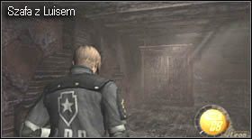 Ten również rozminuj i oczyść jedną z szafek na ziemi, znajdziesz w niej zioło - Village (1-1) - Spotkanie Luisa | Solucja Resident Evil 4 - Resident Evil 4 - PC - poradnik do gry