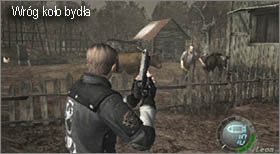 Tym razem wyeliminować musisz tylko pięciu wrogów, ale na początku zapisz stan gry w małej szopie, zaraz obok Ciebie - Village (1-1) - początek medalionów | Solucja Resident Evil 4 - Resident Evil 4 - PC - poradnik do gry