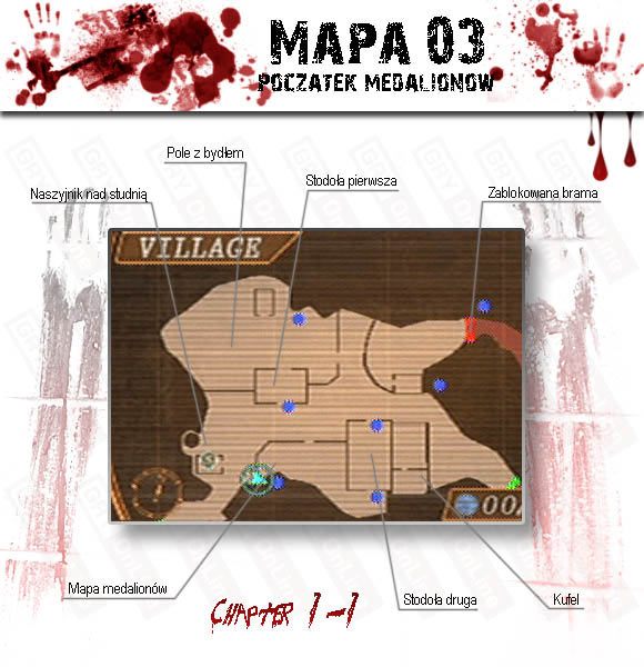 1 - Village (1-1) - początek medalionów | Solucja Resident Evil 4 - Resident Evil 4 - PC - poradnik do gry