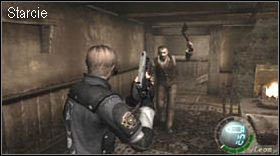 Będzie szedł wolno, więc nie powinieneś mieć problemów, ale nie marnuj amunicji - wykorzystaj góra dwa strzały - Village (1-1) - początek | Solucja Resident Evil 4 - Resident Evil 4 - PC - poradnik do gry