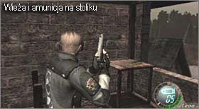 Gdy znów postanowisz uciec wbiegnij do chaty trzeciej (ponownie odsyłam do mapy) - Village (1-1) - centrum | Solucja Resident Evil 4 - Resident Evil 4 - PC - poradnik do gry