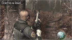 Dzięki niej zobaczysz, co dzieje się w wiosce i jak skończył oficer, który Cię Tu przywiózł (na drugiego przyjdzie jeszcze pora :)) - Village (1-1) - centrum | Solucja Resident Evil 4 - Resident Evil 4 - PC - poradnik do gry