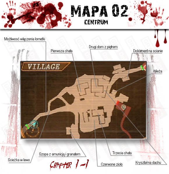 1 - Village (1-1) - centrum | Solucja Resident Evil 4 - Resident Evil 4 - PC - poradnik do gry