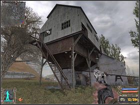 8 - Skażona strefa, wewnątrz której znajdziesz wrak - Mapa szczegółowa (2) w Stalker Cień Czarnobyla | Kordon - S.T.A.L.K.E.R.: Cień Czarnobyla - poradnik do gry