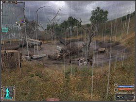 9 - Bramka kontrolna prowadząca do strefy Wysypisko - Mapa szczegółowa (2) w Stalker Cień Czarnobyla | Kordon - S.T.A.L.K.E.R.: Cień Czarnobyla - poradnik do gry