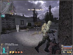 Po zakończeniu walk musisz spotkać się ze wspomnianym wyżej przywódcą - Questy (1) | Instytut Agroprom w Stalker Cień Czarnobyla - S.T.A.L.K.E.R.: Cień Czarnobyla - poradnik do gry