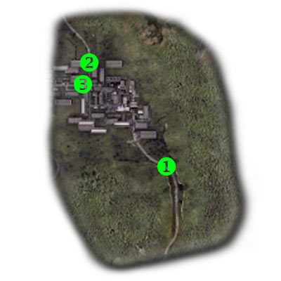Zielone punkty na mapie - Mapa ogólna | Bar w Stalker Cień Czarnobyla - S.T.A.L.K.E.R.: Cień Czarnobyla - poradnik do gry