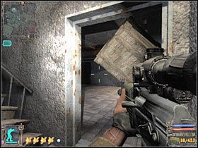 Znajdujące się w tym pomieszczeniu drzwi chwilowo postaraj się zignorować - Questy (1) | X18 w Stalker Cień Czarnobyla - S.T.A.L.K.E.R.: Cień Czarnobyla - poradnik do gry