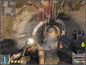 Dojdziesz w końcu do miejsca, w którym będziesz musiał rozprawić się z poznanym w laboratorium X18 potworkiem (#1) - Questy (2) | Jantar w Stalker Cień Czarnobyla - S.T.A.L.K.E.R.: Cień Czarnobyla - poradnik do gry