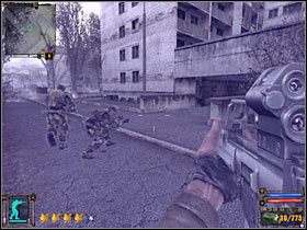 W miejscu tym będziesz musiał rozprawić się z niewielką grupą przeciwników (#1) - Questy (1) | Prypeć w Stalker Cień Czarnobyla - S.T.A.L.K.E.R.: Cień Czarnobyla - poradnik do gry