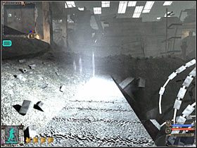 Zostaniesz teraz teleportowany na jeden z wyższych poziomów tego pomieszczenia - Questy (2) | Sarkofag w Stalker Cień Czarnobyla - S.T.A.L.K.E.R.: Cień Czarnobyla - poradnik do gry