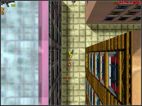 Po uzbieraniu 1000000 punktów, na ekranie pojawi się czerwona strzałka - Zakończenie | Liberty City - Gangsta Bang | Grand Theft Auto - Grand Theft Auto - poradnik do gry