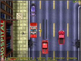 Ambulansem udaj się do wspomnianego szpitala w Eaglewood - Misje dodatkowe (1) | Liberty City - Heist Almighty | Grand Theft Auto - Grand Theft Auto - poradnik do gry