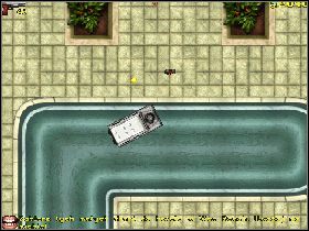 Każe ci odstawić auto do garażu hotelu w północnym Vice Beach - Misje telefoniczne (1) | Vice City - Bent Cop Blues | Grand Theft Auto - Grand Theft Auto - poradnik do gry