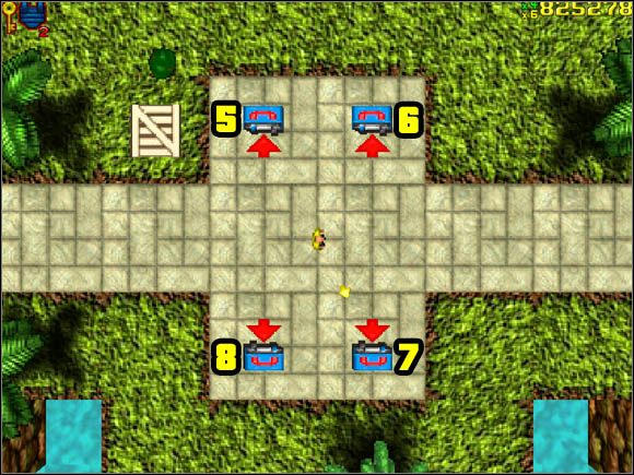 Tak jak poprzednio, cyfry przy aparatach oznaczają kolejność omawiania misji - Misje telefoniczne (2) | Vice City - Rasta Blasta | Grand Theft Auto - Grand Theft Auto - poradnik do gry