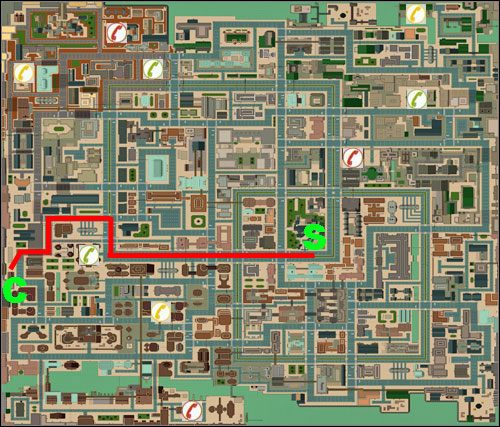 Pierwsze miasto - - Mapa | Downtown w GTA 2 - GTA 2 - poradnik do gry