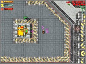 Po zniszczeniu czwartego generatora podjedź pod bramę gdzie byli więzieni gangsterzy #1 - Russian Mafia (3) | Industrial | GTA 2 - GTA 2 - poradnik do gry