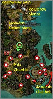 Jest to teren, na którym można poznać trochę mechanikę gry, jak działają różne umiejętności itp - Kamadan, Klejnot Istanu; Pola Churrhir; Doki Słońca | Istan - Guild Wars: Nightfall - poradnik do gry