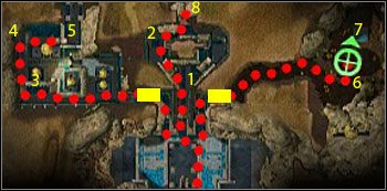 Zadania do wykonania: należy przejść trzy próby, a następnie pokonać trzy strażnicze dżiny, aby dostać się do książąt - Hol Dashy (misja) | Vabbi | Guild Wars Nightfall - Guild Wars: Nightfall - poradnik do gry