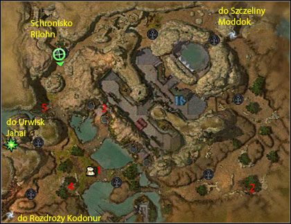 Kolekcjonerzy - Schronisko Rilohn (miasto), Rozlewisko Mahnkelon | Kourna | Guild Wars Nightfall - Guild Wars: Nightfall - poradnik do gry